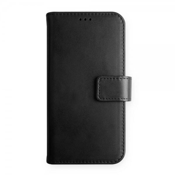 iPhone 12 Mini Etui Magnet Wallet Unstad Löstagbart Cover Sort