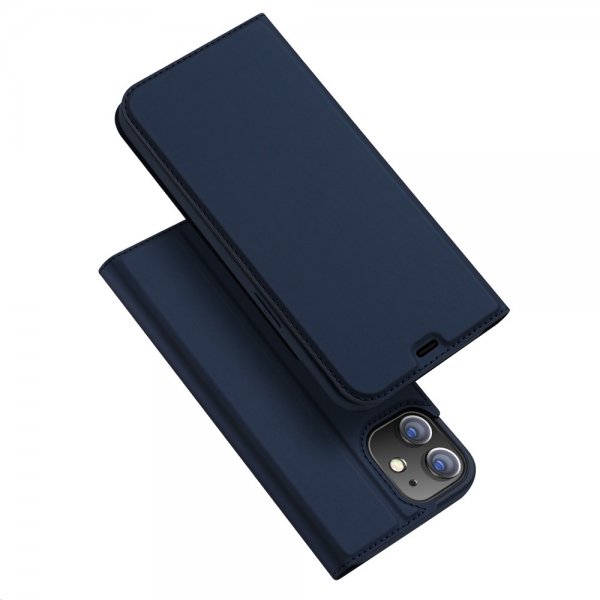 iPhone 12 Mini Etui Skin Pro Series Mørkeblå