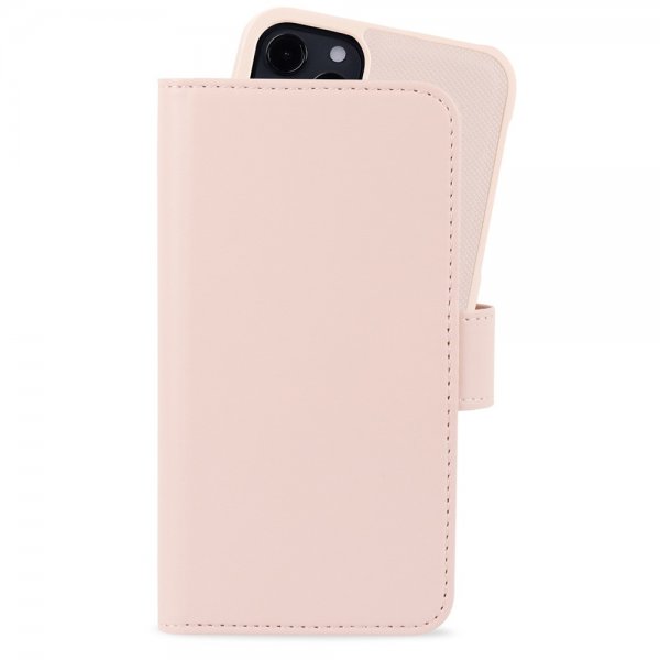 iPhone 12/iPhone 12 Pro Etui Wallet Case Extended Magnet Aftageligt Cover Blush Pink