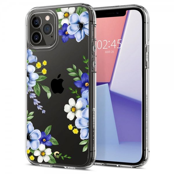 iPhone 12/iPhone 12 Pro Cover Cecile Midnight Bloom