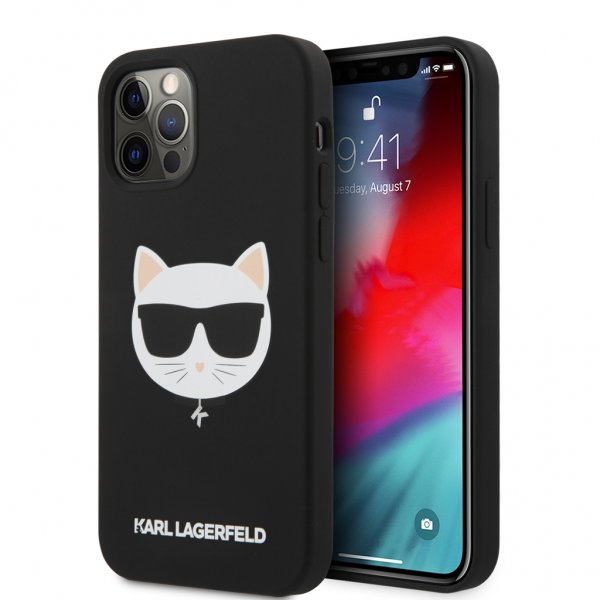 iPhone 12/iPhone 12 Pro Cover Choupette Sort