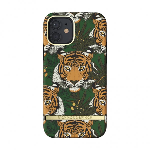 iPhone 12/iPhone 12 Pro Cover Green Tiger