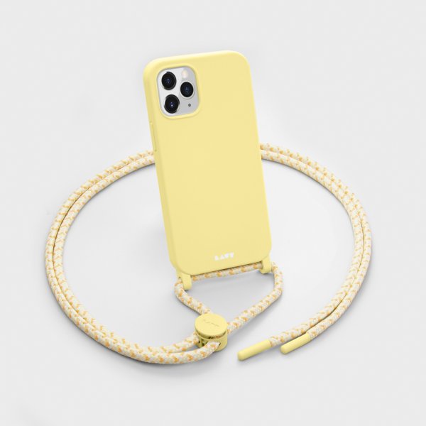 iPhone 12/iPhone 12 Pro Cover HUEX PASTELS Necklace Sherbet