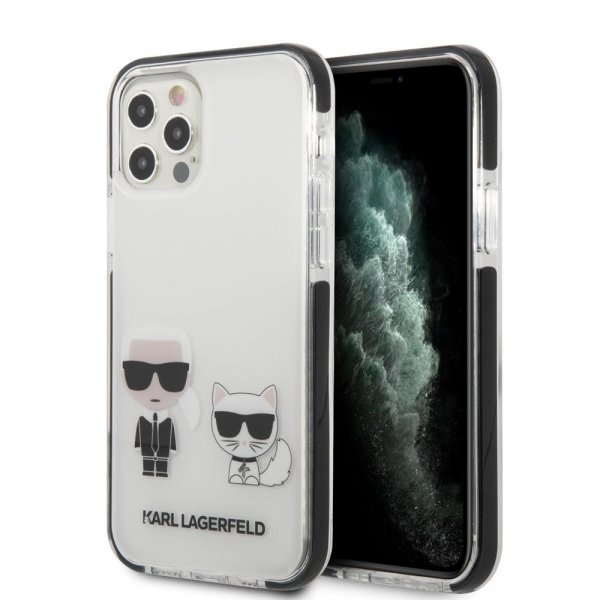iPhone 12/iPhone 12 Pro Cover Karl & Choupette Hvid