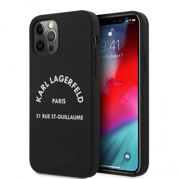iPhone 12/iPhone 12 Pro Cover Rue St Guillaume Sort