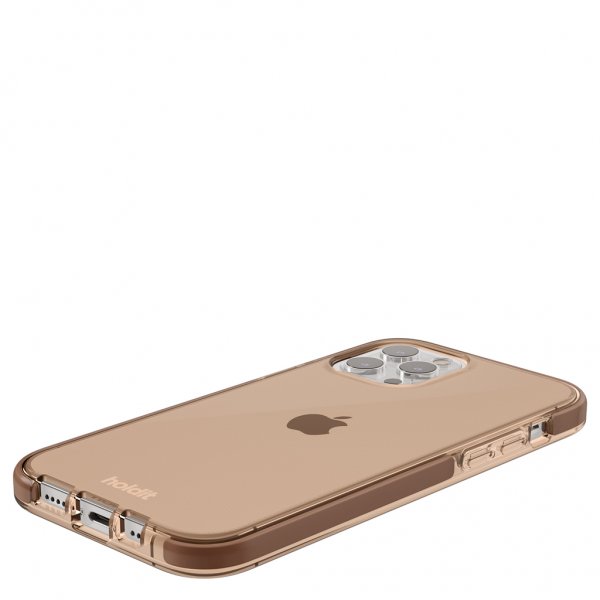 iPhone 12/iPhone 12 Pro Cover Seethru Dark Brown