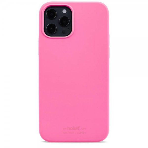 iPhone 12/iPhone 12 Pro Cover Silikone Bright Pink
