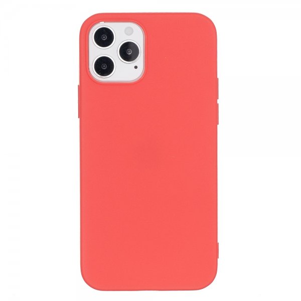 iPhone 12/iPhone 12 Pro Cover TPU Rød