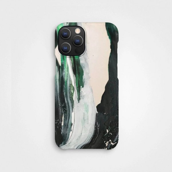iPhone 12/iPhone 12 Pro Cover Plantebaseret Green Paint