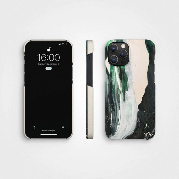 iPhone 12/iPhone 12 Pro Cover Plantebaseret Green Paint