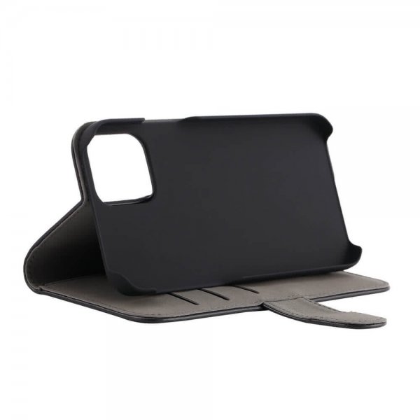 iPhone 12/iPhone 12 Pro Etui med Kortholder Sort