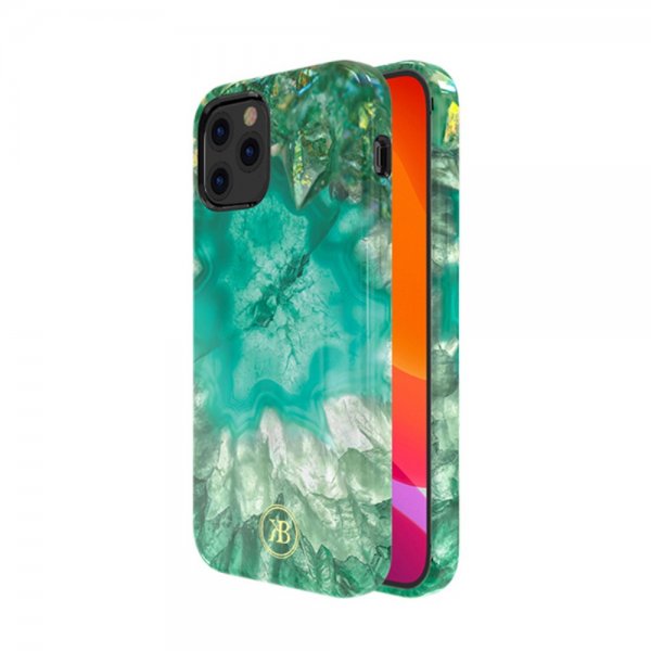 iPhone 12/iPhone 12 Pro Cover Mønster Grøn