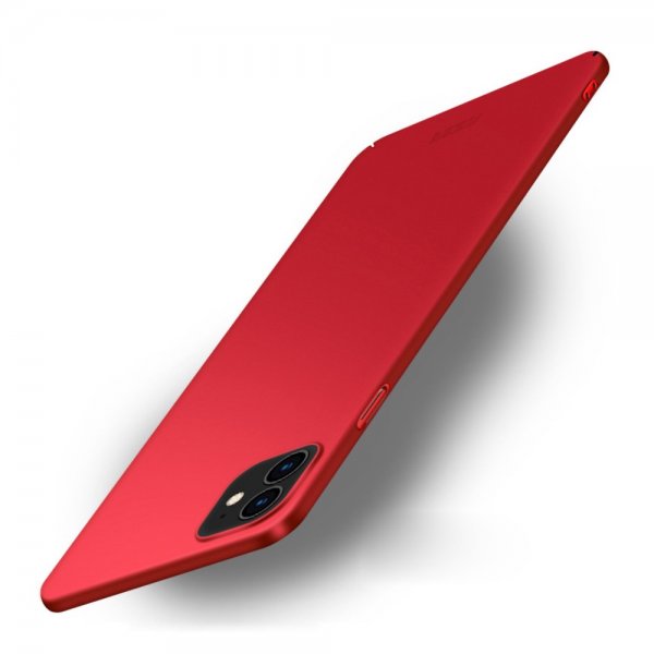 iPhone 12/iPhone 12 Pro Cover Shield Slim Rød