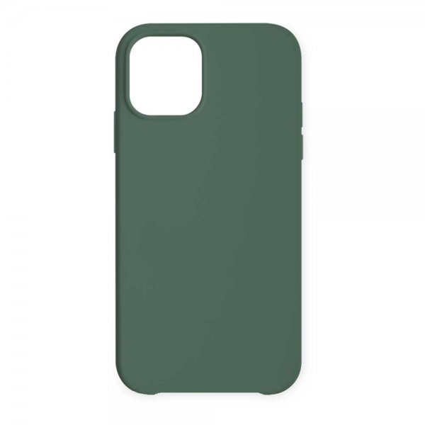 iPhone 12/iPhone 12 Pro Cover Silikoneei Case Olive Green