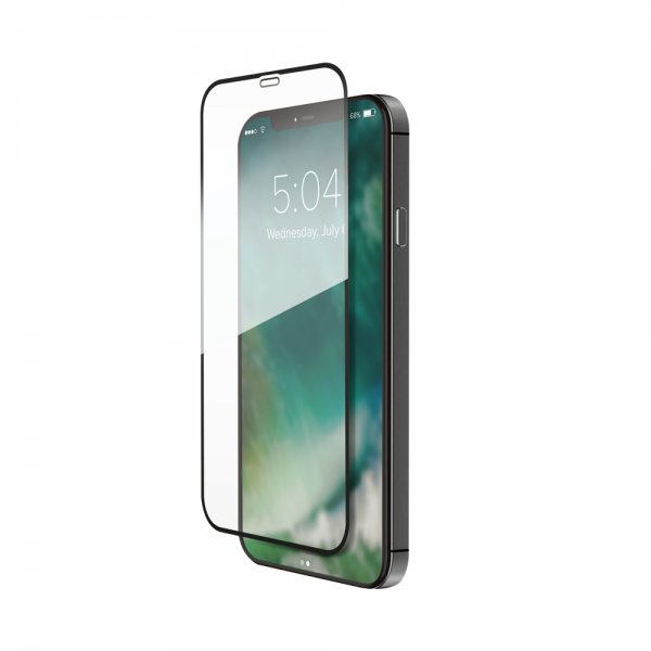 iPhone 12/iPhone 12 Pro Skærmbeskytter Tough Glass Case Fit Size