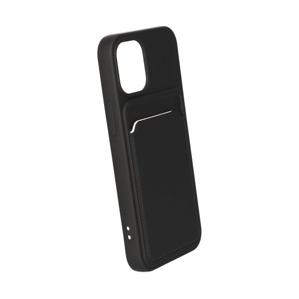 iPhone 12 Mini Cover Kortholder Sort