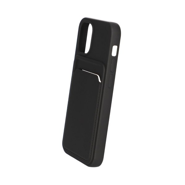 iPhone 12 Mini Cover Kortholder Sort