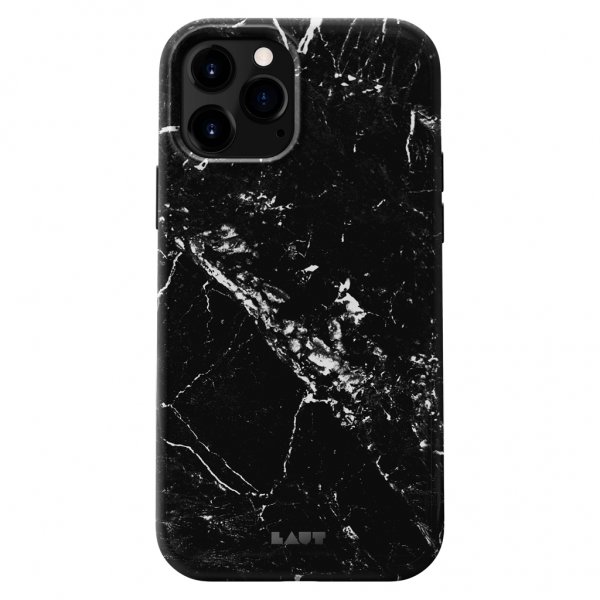 iPhone 12 Mini Cover Huex Elements Marble Black