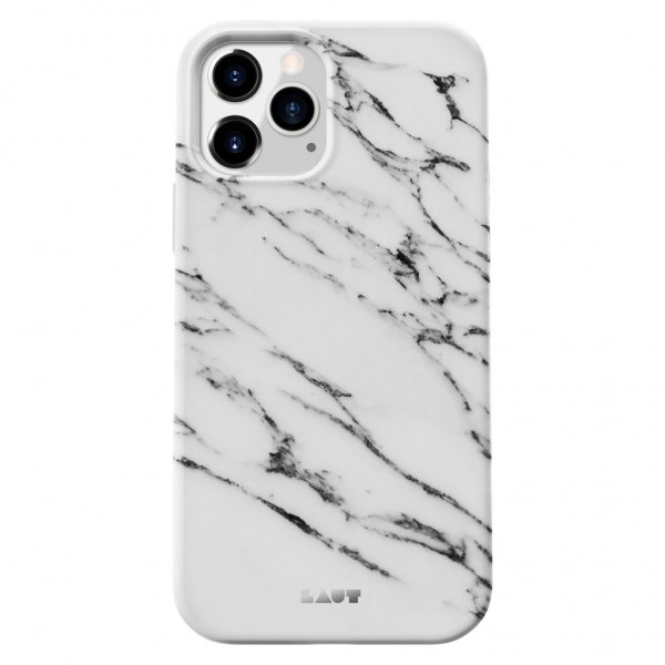 iPhone 12 Mini Cover Huex Elements Marble White