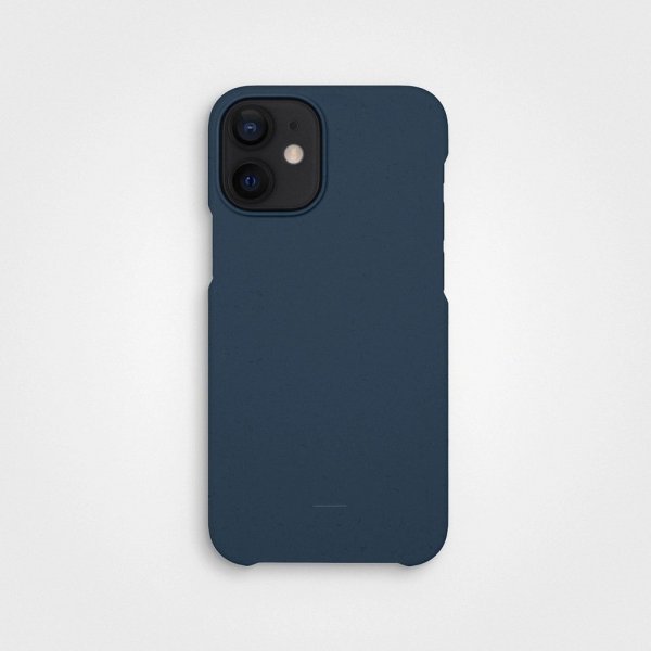iPhone 12 Mini Cover Plantebaseret Blueberry Blue