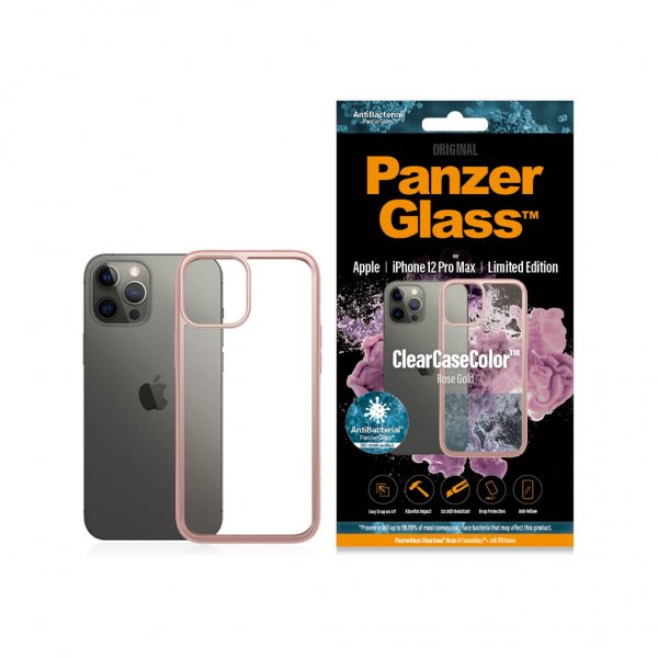 iPhone 12 Pro Max Cover ClearCase Color Rose Gold