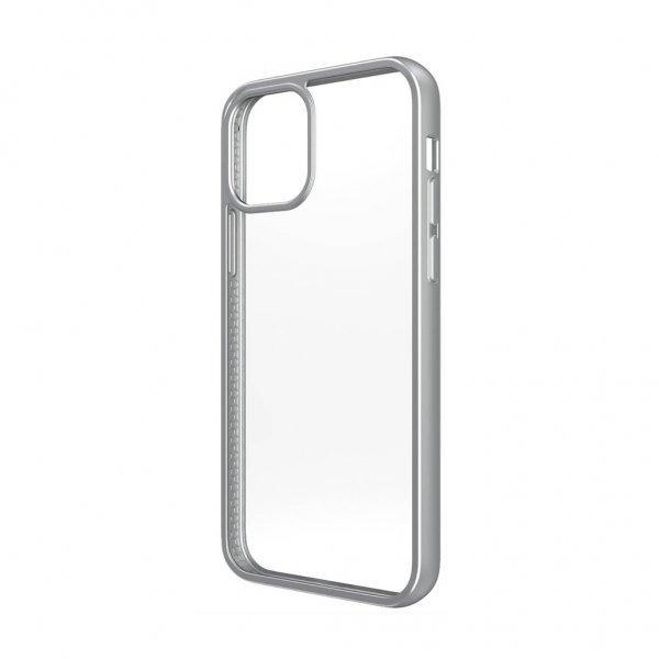 iPhone 12 Pro Max Cover ClearCase Color Satin Silver