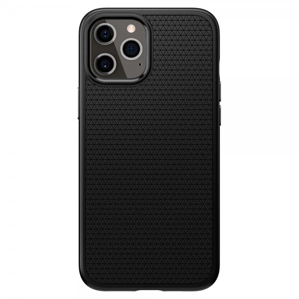 iPhone 12 Pro Max Cover Liquid Air Mate Black