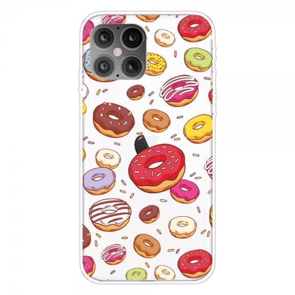 iPhone 12 Pro Max Cover Motiv Donuts