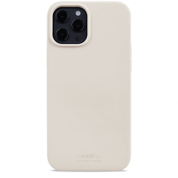 iPhone 12 Pro Max Cover Silikone Light Beige