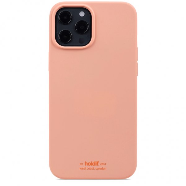 iPhone 12 Pro Max Cover Silikone Pink Peach