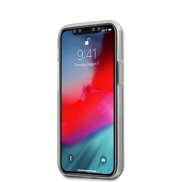 iPhone 12 Mini Cover Denim Triangle Lyseblå