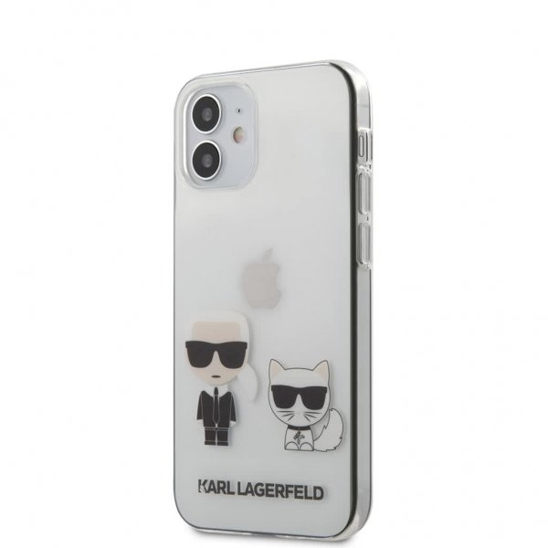 iPhone 12 Mini Cover Karl & Choupette Transparent Klar