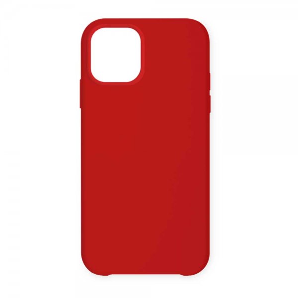 iPhone 12 Mini Cover Silikoneei Case True Red