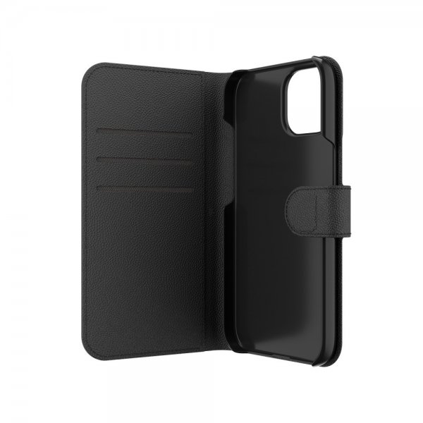 iPhone 13/14/15/16e/17e Etui Folio Sort
