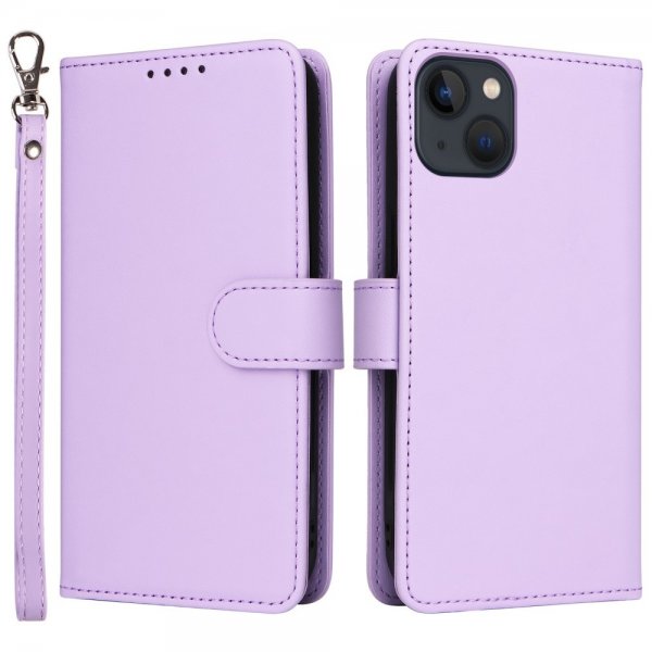 iPhone 13 Etui Aftageligt Cover 005 Lilla