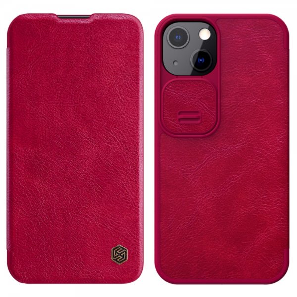 iPhone 13 Etui Qin Series Rød
