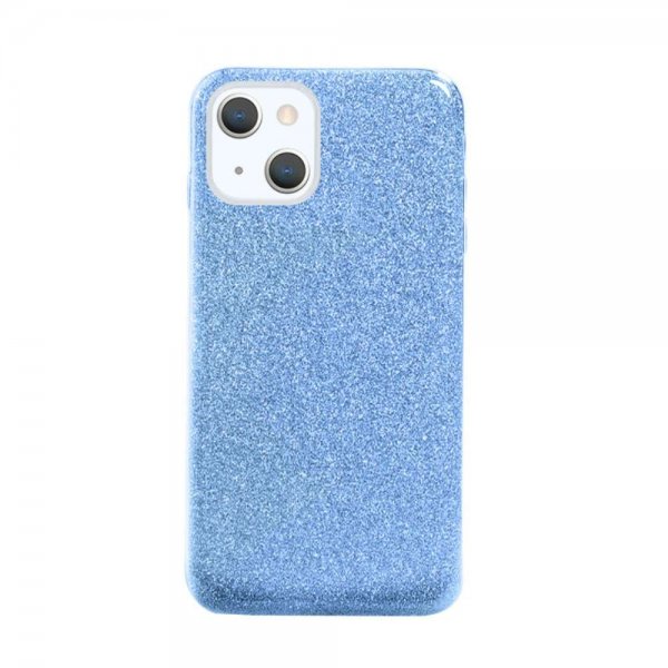 iPhone 13 Mini Cover Glitter Blå