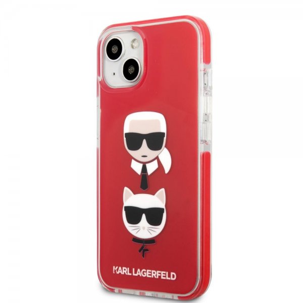 iPhone 13 Mini Cover Karl & Choupette Rød