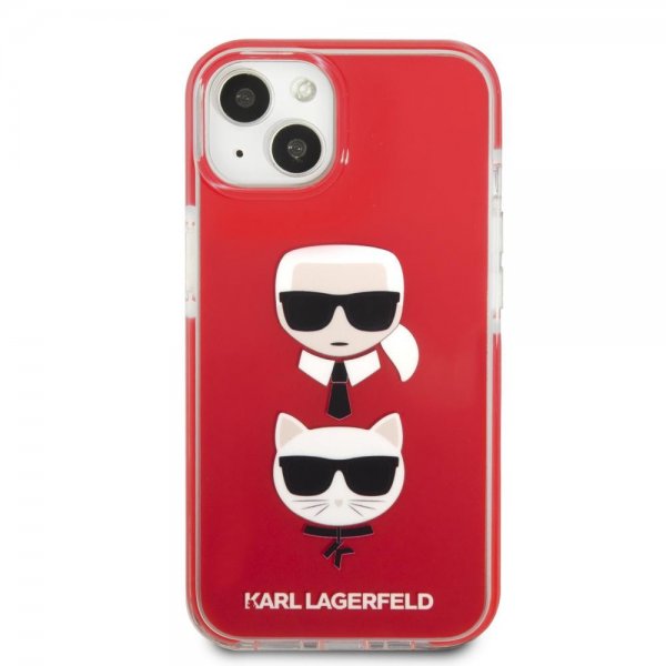 iPhone 13 Mini Cover Karl & Choupette Rød