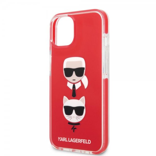 iPhone 13 Mini Cover Karl & Choupette Rød