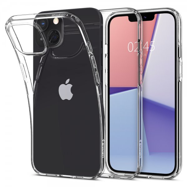 iPhone 13 Mini Cover Liquid Crystal Crystal Clear