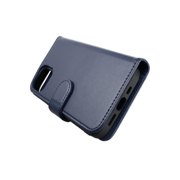 iPhone 13 Etui Detachable Wallet Case Blå