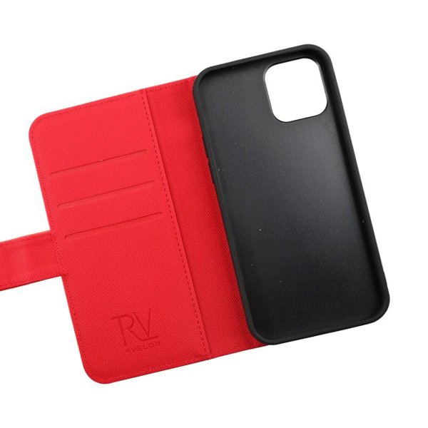 iPhone 13 Etui Detachable Wallet Case Rød