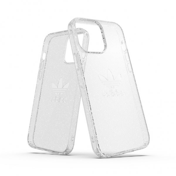 iPhone 13 Pro Max Cover Protective Clear Case Glitter Klar