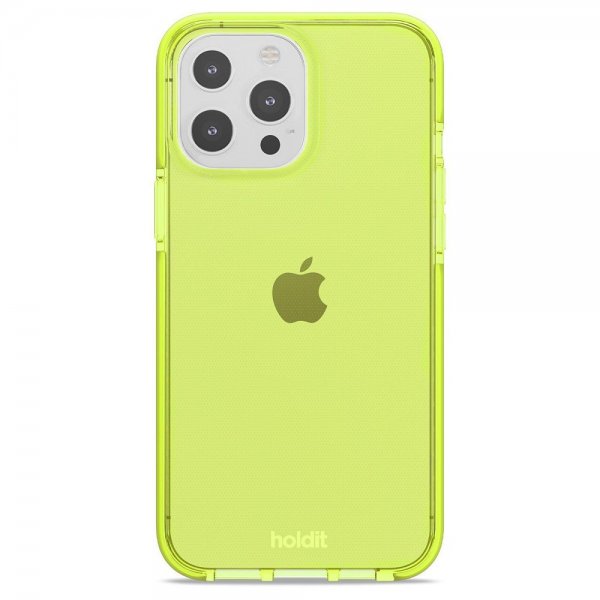 iPhone 13 Pro Max Cover Seethru Acid Green