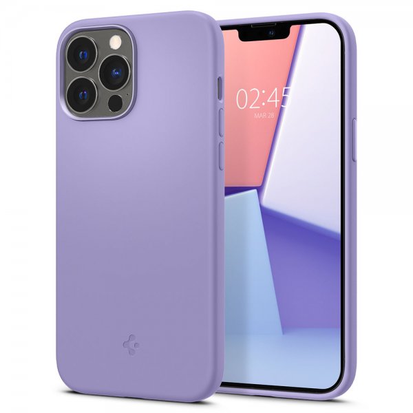 iPhone 13 Pro Max Cover Silicone Fit Iris Purple