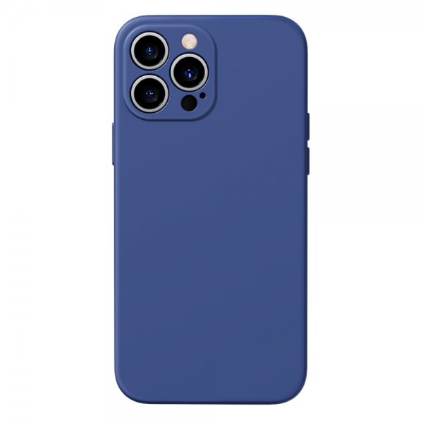iPhone 13 Pro Max Cover Silikone MagSafe Navy Blue