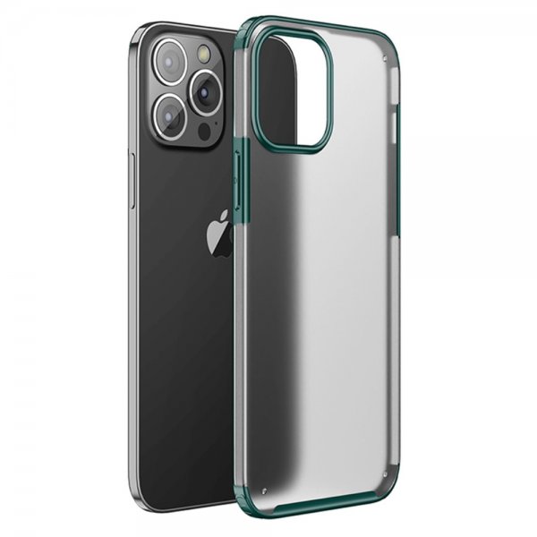 iPhone 13 Pro Cover Frosted Bagside Grøn