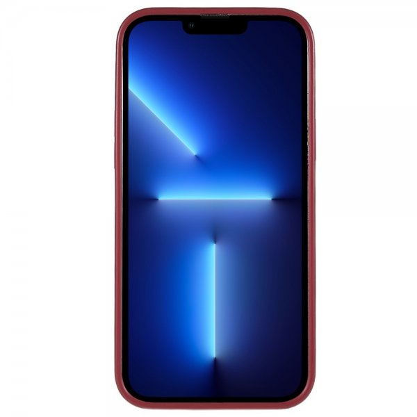 iPhone 13 Pro Cover Kortholder Vinrød
