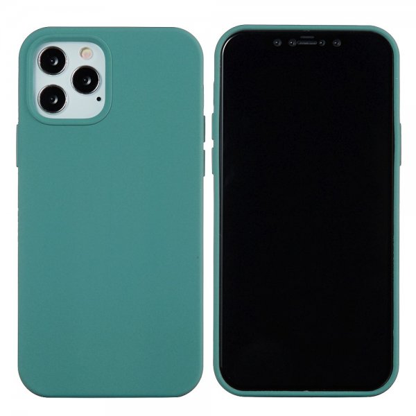 iPhone 13 Pro Cover Liquid Silicone Grøn